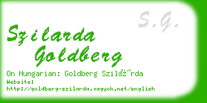 szilarda goldberg business card